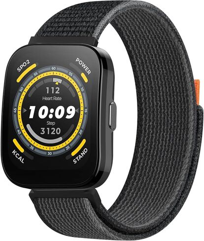 حزام Meliya متوافق مع Amazfit Bip 5 Band Women Men Women Men، حزام ساعة بديل من النايلون الناعم قابل للتعديل 22 مم لساعة Amazfit Bip 5 الذكية in Saudi Arabia