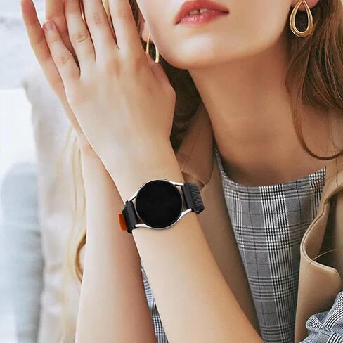 حزام Meliya متوافق مع Amazfit Bip 5 Band Women Men Women Men، حزام ساعة بديل من النايلون الناعم قابل للتعديل 22 مم لساعة Amazfit Bip 5 الذكية in Saudi Arabia