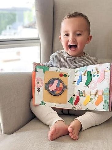 كتاب مشغول الدب مشغول للأطفال الصغار 3-6، كتاب سفر هادئ للأطفال الصغار ألعاب مونتيسوري لعمر 3 سنوات فما فوق، أنشطة طائرة وسيارة للأطفال للتعلم، لعبة حسية تعليمية للأولاد والبنات. in Kuwait