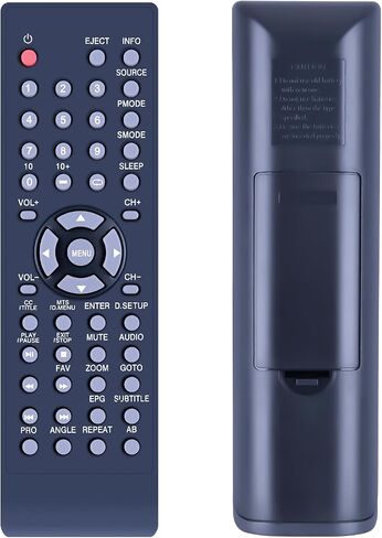 جهاز تحكم عن بعد بديل لتلفزيون PROSCAN DVD Combo LCD LED PLCDV3213A PLDVD3213A PLEDV2845A PLDEDV3292A-B PLDEDV3292-A PLCDV3247A-C in Saudi Arabia