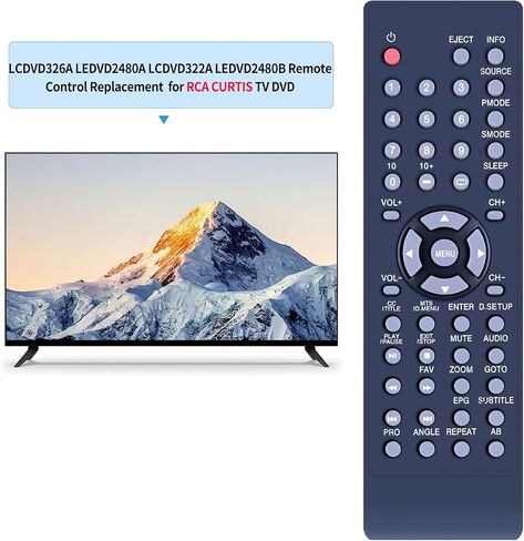 جهاز تحكم عن بعد بديل لتلفزيون PROSCAN DVD Combo LCD LED PLCDV3213A PLDVD3213A PLEDV2845A PLDEDV3292A-B PLDEDV3292-A PLCDV3247A-C in Saudi Arabia
