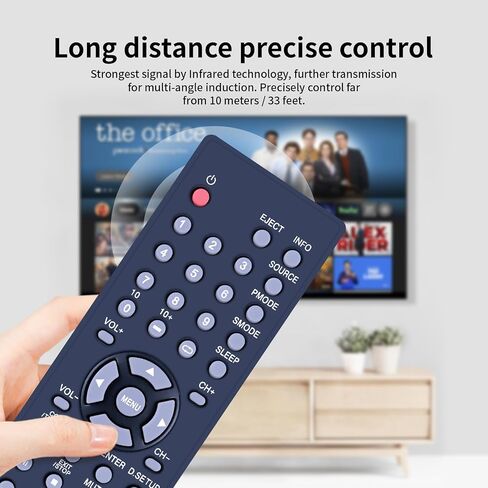 جهاز تحكم عن بعد بديل لتلفزيون PROSCAN DVD Combo LCD LED PLCDV3213A PLDVD3213A PLEDV2845A PLDEDV3292A-B PLDEDV3292-A PLCDV3247A-C in Saudi Arabia