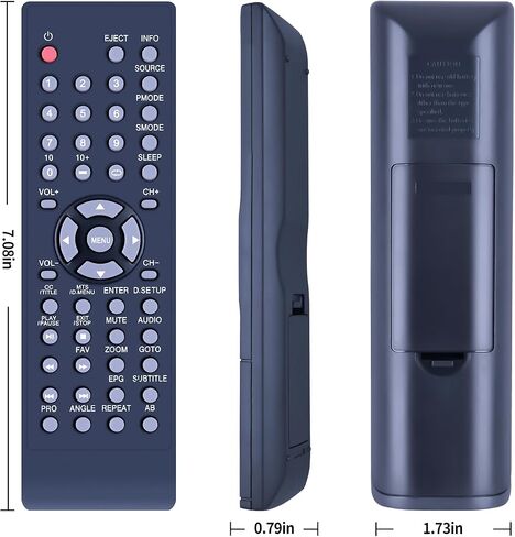 جهاز تحكم عن بعد بديل لتلفزيون PROSCAN DVD Combo LCD LED PLCDV3213A PLDVD3213A PLEDV2845A PLDEDV3292A-B PLDEDV3292-A PLCDV3247A-C in Saudi Arabia