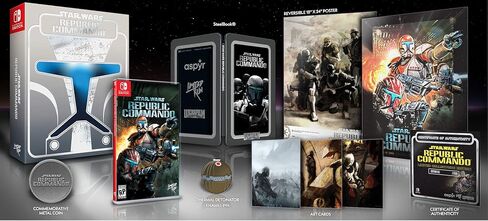 Star Wars: Republic Commando Collector's Edition، ألعاب التشغيل المحدودة رقم 103 - نينتندو سويتش in Saudi Arabia