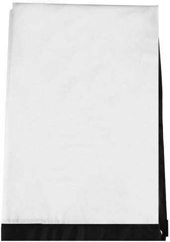 Zopsc Portable Projector Screen 60-100 Inch Portable Foldable Non-Crease White Projector Curtain Projection Screen 4:3for Outdoor Camping Movie Open-air Cinema(84 inch) in Saudi Arabia