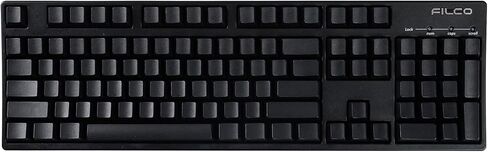 أغطية مفاتيح فارغة بسمك 123 PBT ANSI ISO 1.5 مم من أجل 108 104 96 87 84 61 68 GMMK KBD75 KBD67 GK64 (أسود فارغ) in Kuwait
