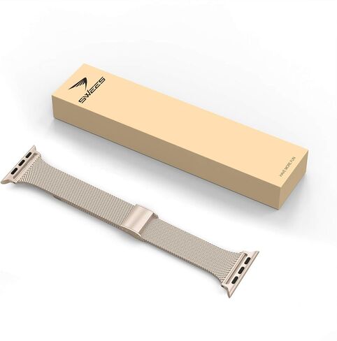 Compatible with Apple Watch Bands 41mm 38mm 40mm 42mm 44mm 45mm, Stainless Steel Metal Narrow Slim Thin Replacement Compatible for iWatch Series 9 8 7 6 5 4 3 2 1 SE Women, Rose Gold in Kuwait