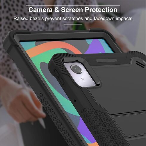 for Lenovo Tab M11 Case Kids Shockproof Tablet Cover for Lenovo Tab M11 11 Inch TB330FU 2024,Black in Saudi Arabia
