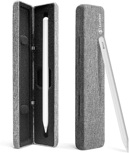 حافظة حامل Tomtoc لجهاز iPad Pencil Pro الجديد لعام 2024، وقلم iPad، وحقيبة تخزين واقية لقلم iPad، وصندوق قلم رصاص مناسب للسفر لجهاز iPad Pro/Air 2024/iPad Air 5/iPad Mini 6 in Kuwait