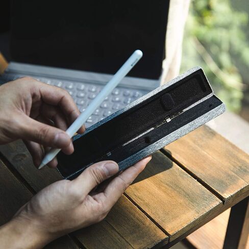 حافظة حامل Tomtoc لجهاز iPad Pencil Pro الجديد لعام 2024، وقلم iPad، وحقيبة تخزين واقية لقلم iPad، وصندوق قلم رصاص مناسب للسفر لجهاز iPad Pro/Air 2024/iPad Air 5/iPad Mini 6 in Kuwait