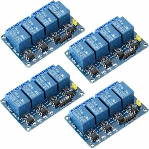 12Pcs 12V One Channel Relay Module OPTO Isolation High Low Level Trigger Relay Switch for Raspberry Pi Arduino in Saudi Arabia