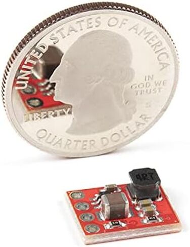 SparkFun BabyBuck Regulator Breakout-3.3V (AP63203)- Regulate power- 2A synchronous buck converter- wide input 3.8V-32V- high-efficiency step-down DC/DC conversion- low profile 0.4in x 0.5in footprint in Saudi Arabia