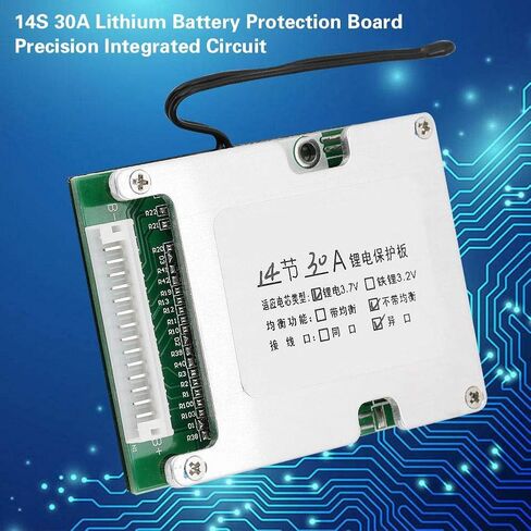 14S 30A Professional Li ion Cell BMS PCB Board Lithium Battery Protection Board Fast and Safe Charging in Saudi Arabia