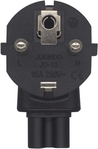 AU to C13 Australian Standard Three-Prong to IEC320 C13 Adapter - Compatible with Australian Standard sockets, Supports a Wide Range of Devices Such as Computers, Servers, and Monitors in Saudi Arabia