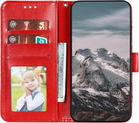 for LG V40 ThinQ Case Flip Premium Wallet Phone Case PU Leather Mandala Embossed Shockproof Cover with Kickstand Card Holder Cover for LG V40 / LG V40 ThinQ Mandala Black LD in Kuwait