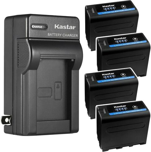 Kastar 2-Pack NP-F970PRO Battery 7.2V 8700mAh and AC Wall Charger Compatible with Son CCD-TRV81 CCD-TRV815 CCD-TRV82 CCD-TRV85 CCD-TRV86 CCD-TRV87 CCD-TRV88 CCD-TRV90 CCD-TRV91 CCD-TRV92 Camera in Saudi Arabia