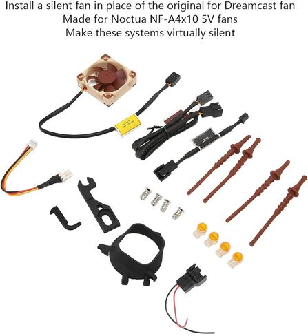 مجموعة تبريد وحدة التحكم في الألعاب، بالوعة الحرارة بمقبض الألعاب الهادئ لجهاز التحكم في الألعاب، ShanryaImWllNT in Kuwait