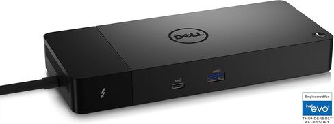 توفر قاعدة Thunderbolt Dock WD22TB4 من Dell ما يصل إلى 130 وات من الطاقة لأجهزة الكمبيوتر المحمول والكمبيوتر والشاشة، وحزمة محطة إرساء Thunderbolt 4 المعيارية مع كابل DisplayPort + كابل HDMI + كابل Ethernet والمزيد in Saudi Arabia