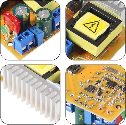 5Pcs DC-DC Boost Converter Module 8-32V 12V to 45V-390V ZVS Capacitor Charging Board 220V 110V for Test Power Supply of Voltage or Glow Tube in Saudi Arabia