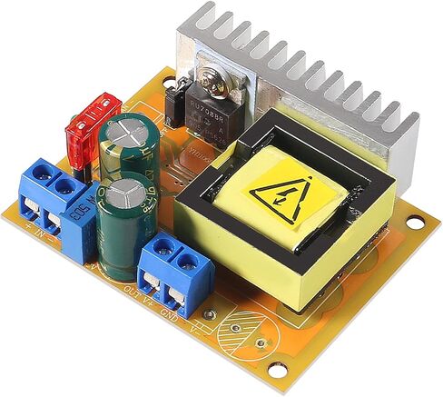 5Pcs DC-DC Boost Converter Module 8-32V 12V to 45V-390V ZVS Capacitor Charging Board 220V 110V for Test Power Supply of Voltage or Glow Tube in Saudi Arabia