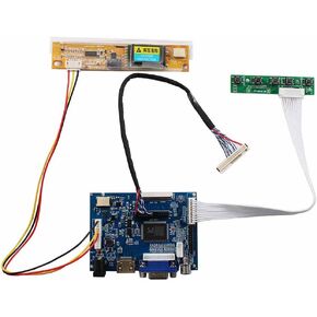HDMI VGA 2AV LVDs Controller Board 30 Pin for 1440x900 B154PW01 LP154WP1 LP171WP4 LTN170X2 L02 B170PW06 15.4" 17" 1CCFL LCD Screen