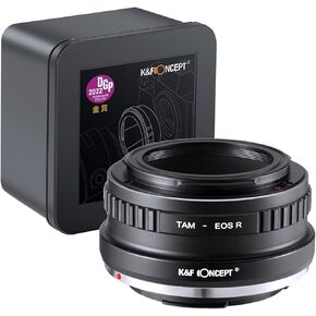 K&F Concept Lens Mount Adapter TAM-EOS R Manual Focus Compatible with Tamron Adaptall (Adaptall-2) Lens to Canon EOS R Mount Camera Body
