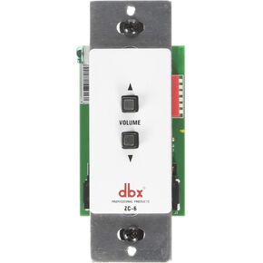 dbx ZC-6 Wall-Mounted Zone Controller