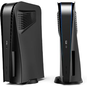 Plates Cover for PS5, Faceplate with Cooling Vent for PlayStation 5 Disc Edition Console, ABS Anti-Scratch Dustproof Hard Shockproof Replacement Side Plate Shell Case for PS5 Accessories in Kuwait