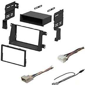 ASC Audio Car Stereo Dash Install Kit, Wire Harness, and Antenna Adapter for Installing an Aftermarket Radio for 2005 2006 2007 2008 2009 2010-2014 Honda Ridgeline (No Factory Premium Amp)