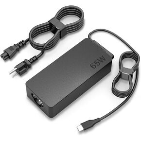 USB C Laptop Charger, 65W 45W Chromebook Charger Replacement for Lenovo HP Thinkpad/Yoga Dell Acer Asus Samsung Google Chromebook Fast Charger Type C