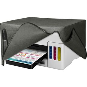 kwmobile Dust Cover Compatible with MAXIFY GX5050 / GX5020 - Printer Case - Fabric Protector Cover - Dark Grey