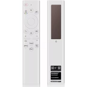 BN59-01391A Solar Remote Voice Rechargeable Control for Smart Frame TV Remote Compatible with Samsung Ultra HD 4K 8K Neo QLED Crystal UHD TV Also BN59-01312A-BN59-01260A Full Function Replacement