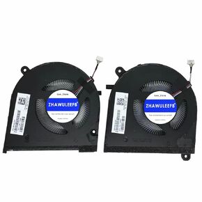 New Laptop CPU+GPU Cooling Fan for HP Spectre x360 16 INCH 2-in-1 16-F 16T-F 16-F1013DX 16-F0023DX 16-f0013dx Series M83462-001 7J23A0 7J23B0 DFS5K22B05673P FNS7 DFS5K22B05673Q FNS8 Fan