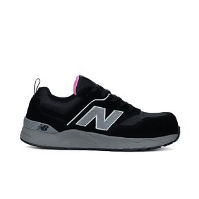 New Balance Women's Composite Toe Elite Lite EH Industrial Shoe, Black Rose, 9 Wide