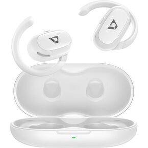 Open-Ear True Wireless Headphone, 5.3 Bluetooth Sports Earbuds with Earhook, 45H Playtime, Fast Charging, Crystal-Clear Calls, Sweat Resistant for Driving, Sports, Workouts, Cycling