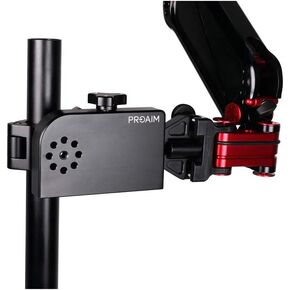 Proaim Hard Mount Kit for Camera Stabilizer Arm. for Speed Rail & Mitchell Gear, Compatible Speed Rail/Scaffold Pole: ⌀42-50mm & 38mm. with Wrench for Levelling Locking Knob (P-HMK-01)