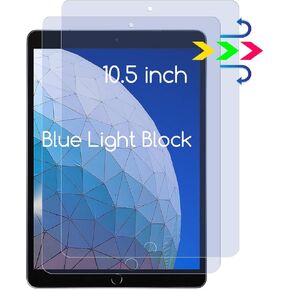 KEANBOLL 2 Pack iPad Air 3 10.5 inch Screen Protector, Anti Blue Light Anti Glare Screen Protector for iPad Air 3 10.5 inch (2019) & iPad Pro 10.5 inch (2017), Eye Protection Anti-Blue Light Film