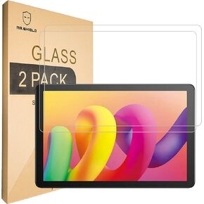 Mr.Shield Screen Protector for TCL Tab 10L, 10.1 Inch Tablet [Tempered Glass] [2-PACK] Screen Protector
