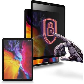 EZ-Pro Screen Protector Anti-Spy, 360 Degree, 4 Way Privacy Screen Protector Compatible with iPad 9th 8th 7th Generation (10.2 Inch, Released in 2019-2021), Removable and Reusable Screen Protector