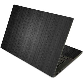 MightySkins Skin Compatible with Razer Blade Stealth 13.3" (2019) - Black Wood | Protective, Durable, and Unique Vinyl Decal wrap Cover | Easy to Apply, Remove, and Change Styles | Made in The USA