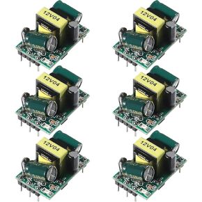 6Pcs AC-DC Precision Buck Power Supply Module 12V 400mA Isolated Switch Power Supply Buck Converter AC 110V 100V-264V to 12V 400mA Isolated Step Down Module