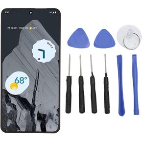 for Pixel 6 5G GB7N6 G9S9B16 Screen Touch Assembly with Fingerprint Function, Cell Phone Digitizer Fully Assembled Screen Replacement Kit with Tools