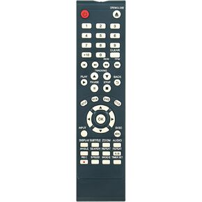 NA727UD New Replacement Remote Control fit for Philips DVD VCR Combo Player DVP3345V DVP3345V/F7 DVP3345V/17 DVP3345V/17B DVP3345V/F7B DVP3345V/F7E DUP3340U/17 DVP3340U/17