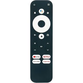 Allimity Voice Relaced Remote Control Fit for Mecool KM2 4K TV Box with YouTube NETFLIX PRIME-VIDEO GOOGLE-PLAY