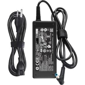45W Ac Adapter Charger for HP 741727-001 721092-001 719309-001 Pavilion x360 11 13 14 15 m3 Stream 11 13 14 Chromebook X360 11 G1 EE G2 EE Smart Blue tip 19.5V 2.31A Laptop Power Supply Cord