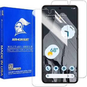 ArmorSuit (2 Pack) for Google Pixel 8 Pro Screen Protector (6.7") Case Friendly MilitaryShield HD Clear Film [Ver.2] - Made in USA