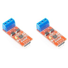 2Pcs MAX485 5V RS485 to TTL Signal Mutual Conversion Module for Overvoltage protectionWith Signal Indicator (2Pcs, 5V)