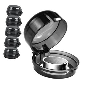 6pcs Stove Knob Cover Stove Covers for Knobs Stove Baby Proofing Gas Knob Safety Covers Knob Covers Stove Safety Knobs Child Protection Cap Plastic Metal