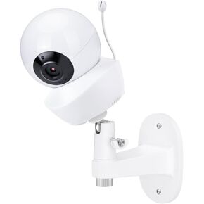 Baby Monitor Wall Mount Compatible with Babysense V43/HDS2/V24R/VBM55TX Baby Monitor, Adjustable Baby Monitor Holder, Perfect View Angle and Easy Installation Without Drilling