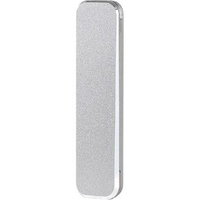 Universal Adjustable Foldable Thin Pocket Aluminum Tabletop Mobile Kickstand Compatible for Any Cellphone with Vertical and Horizontal Adjustable Angle, Silver